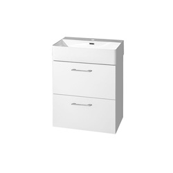 Mereo Leny Koupelnová skříňka s umyvadlem 50 cm bílá - CN810N