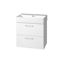 Mereo Leny Koupelnová skříňka s umyvadlem 60 cm bílá - CN811N