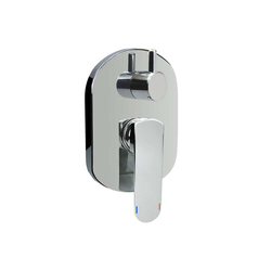 Mereo Mada Podomítková baterie 3 výstupy Mbox oválný kryt chrom