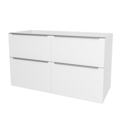 Mereo Mailo Koupelnová skříňka pod umyvadlo 121 cm, Multidecor, Bílá lesk perlička - CN593SBIEL