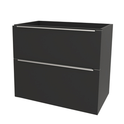 Mereo Mailo Skříňka pod umyvadlo na desku 81 cm, Multidecor, Černá Supermat - CN591SCIPM