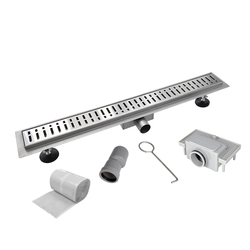 Mereo Odtokový sprchový žlab 90 cm, vč. roštu WAVE - CZ113