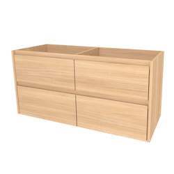 Mereo Opto Koupelnová skříňka pod umyvadlo 121 cm, Multidecor, Dub Sand Barbera - CN993SDSB1