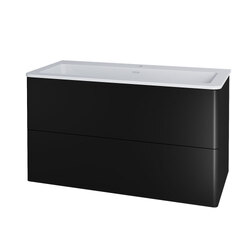 Mereo Siena koupelnová skříňka s umyvadlem 101 cm, černá mat - CN442M1