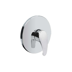 Mereo Sonáta Sprchová podomítková baterie bez přepínače Mbox kulatý kryt chrom