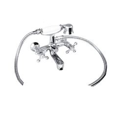 Mereo Vanová baterie se sprchou 150 mm Retro Viktorie chrom