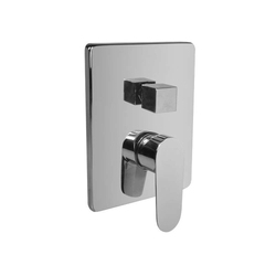 Mereo Viana Podomítková baterie 2 výstupy Mbox hranatý kryt chrom