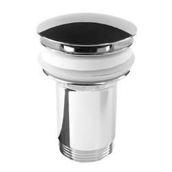 Mereo Výpusť uzavírací CLIC-CLAC, celokovová s přepadem, pochrom. mosaz, ø 5/4"  CH03