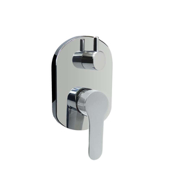 Mereo Zuna Podomítková baterie s přepínačem Mbox oválný kryt chrom