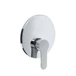 Mereo Zuna Sprchová podomítková baterie bez přepínače Mbox kulatý kryt chrom