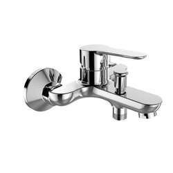 Mereo Zuna Vanová nástěnná baterie 100 mm bez příslušenství chrom