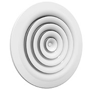 Multivac Kruhový stropní difuzor DR160 s pevnými lamelami