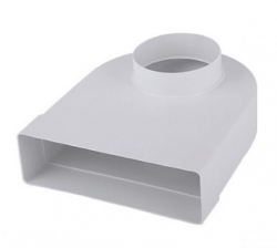 Multivac MULTI-PLAST Přechodové plastové koleno 90° čtyřhran/kruh s možností vyosení