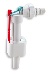 Napouštěcí ventil boční 3/8"+1/2" plast Novaservis