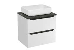 Naturel Stilla Koupelnová skříňka pod umyvadlo 60x60x45 cm bílá STILLAD06056DC