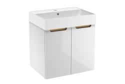 Naturel Stilla Koupelnová skříňka s umyvadlem 60x60x45 cm bílá STILLAD06033U2