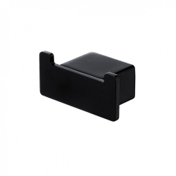 Nimco Kibo Koupelnový háček na ručníky dvojitý černá Ki-14053-90