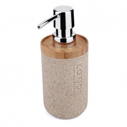 NIMCO Kora Dávkovač na tekuté mýdlo 270 ml pískově béžová/bambus