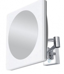 Nimco Kosmetické podsvícené LED zrcátko 221 x 221 mm chrom