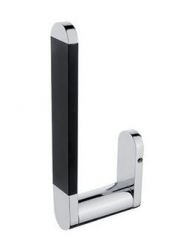 Nimco Nava Rezervní držák na toaletní papír chrom/černá mat