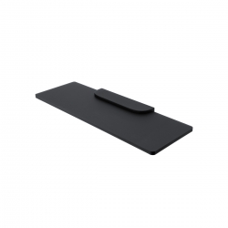 Nimco Nikau Polička koupelnová 40cm černý plexiglass