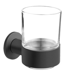 Novaservis Držák kartáčků SMILE, gun metal - ASM03GM