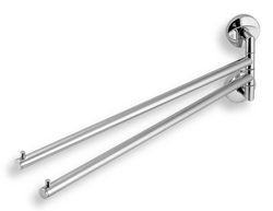 Novaservis Dvouramenný Držák na ručníky Metalia 11 chrom