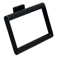 Novaservis Greta Závěs ručníku, černá matná