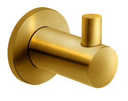 Náhled obrázku: Novaservis Háček SMILE, kartáčované zlato - ASM05BG 