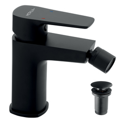 Novaservis Metalia 58 Bidetová baterie s výpustí, černá