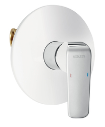 Novaservis Nobless Tina Sprchová baterie podomítková bílá/chrom 38050,1