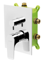 Novaservis Podomítková baterie s boxem 3 vývody, NICE