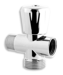 Náhled obrázku: Novaservis Pračkový ventil pod stojánkovou baterii 1/2"x3/4"x3/4" CF3019A 