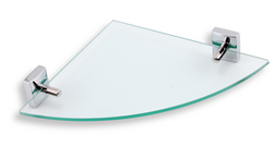 Novaservis Rohová koupelnová polička Metalia 12 chrom