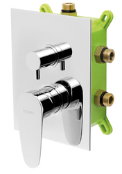 Novaservis Smart Podomítková baterie s boxem 3 vývody