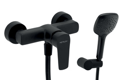 Novaservis Sprchová baterie 150 mm s příslušenstvím Metalia 58 ECO černá - 58061,5