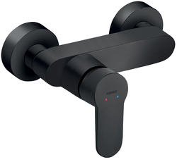 Novaservis Sprchová baterie bez příslušenství 150 mm Nostris, černá - BNS7BL