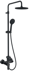 Novaservis Sprchový sloup s baterií Nostris, černá - NP99-BNS7UBL