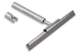 Novaservis Stěrka do sprchového koutu s držákem chrom