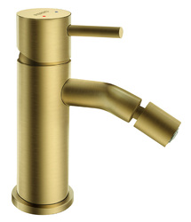 Novaservis Stojánková bidetová baterie Ciriculus, kartáčované zlato - BCK6BG