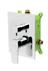 Náhled obrázku: Novaservis Tina Podomítková baterie s boxem 2 vývody chrom 