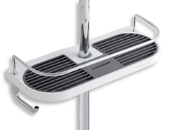 Novaservis Yacore Univerzální koupelnová polička na posuvný držák sprchy 65580,1