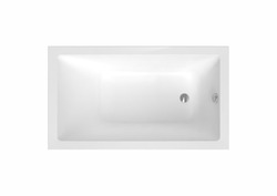 Náhled obrázku: Obdélníková vana SAT Aurum 130x80 cm akrylát levá i pravá SATVAUR130 