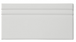 Náhled obrázku: Obklad Adex RIVIERA Rodapie Lido White 10x20 