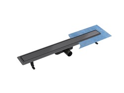 Olsen-Spa Odtokový sprchový žlab 90cm s roštem Virgo Duo Grafit