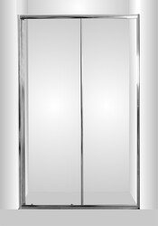 Olsen-Spa Smart-Selva Sprchové dveře posuvné 150cm rám chrom sklo čiré