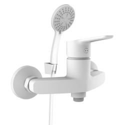 Olsen-Spa Sprchová baterie - set se sprchou 150 mm UNO-12/K NEW bílá - VÝPRODEJ 1ks