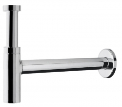 Omp Tea MINITOTI umyvadlový sifon 5/4", odpad 32 mm, chrom