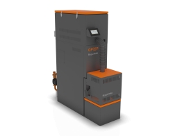 Opop Kotel na pelety Biopel mini tower plus CA - kompresorové čištění a odpopelnění