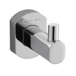 Optima Koupelnový háček na ručníky Cube Way chrom